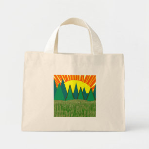 Mini Tote Bag Sunrise Fourre-tout 2 - Customisé