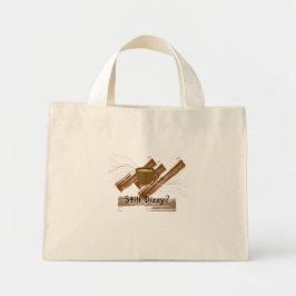 Mini Tote Bag Toujours étourdi besoin de caféine