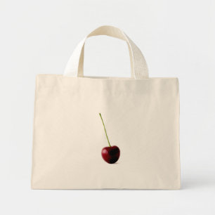 Mini Tote Bag Une cerise douce tcn