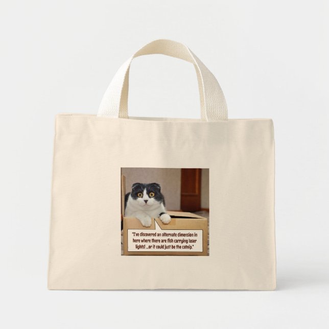 Mini Tote Bag Une dimension alternative (Devant)