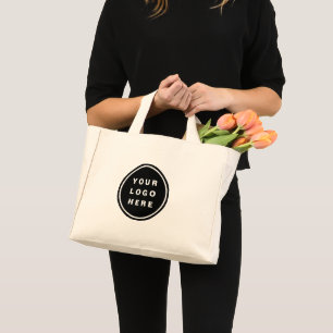 Mini Tote Bag Your Business Logo Promoteur Business Company