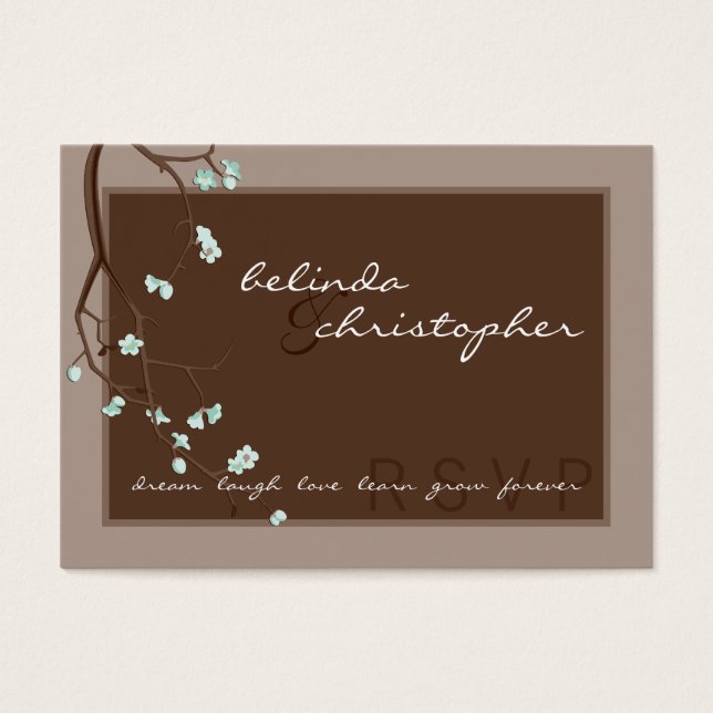 MINI UAWG REPLY CARD :: Kirschblüten 4L (Vorderseite)