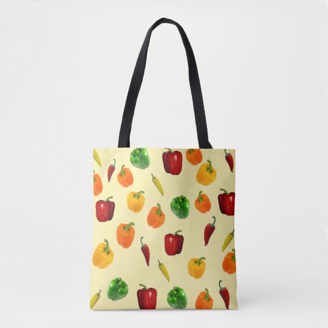 Mini- und Bell Pepper Texturtasche Tasche (Vorderseite)