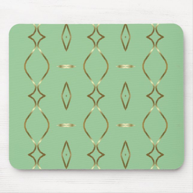 Mini- und Gold-Muster Mousepad (Vorne)