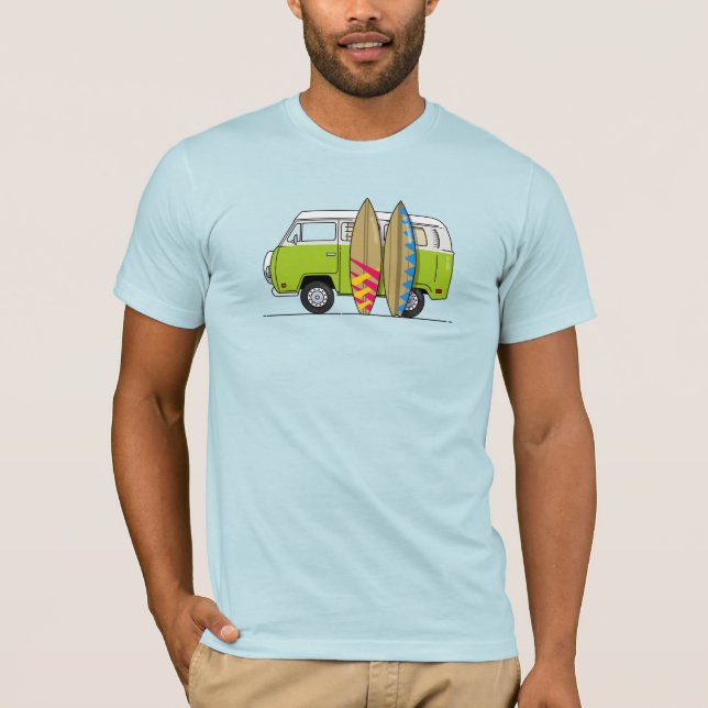 Mini Van & Surf T-Shirt (Vorderseite)