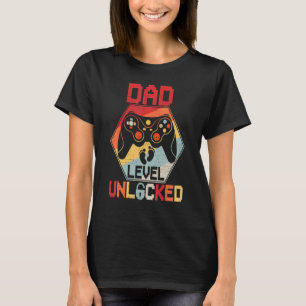 Mini-Vater-Ebene Entsperrte Videospielcontroller-F T-Shirt