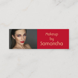 Mini Visitenkarte für Makeup-Artist