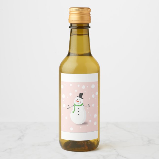 Mini-Weinflasche 🍷, Etiketten 🍷 (Vorderseite)