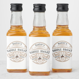 Mini Whiskey Flaschen Etiketten