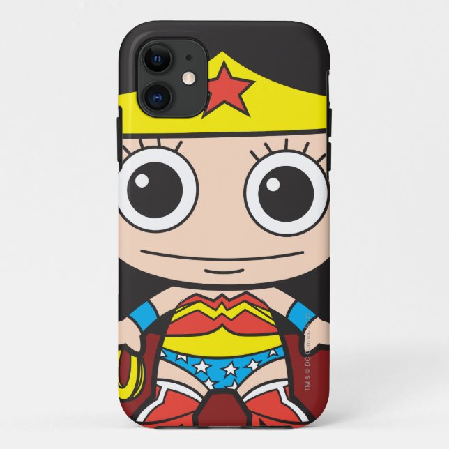 Mini Wonder Woman Case-Mate iPhone Hülle (Rückseite)