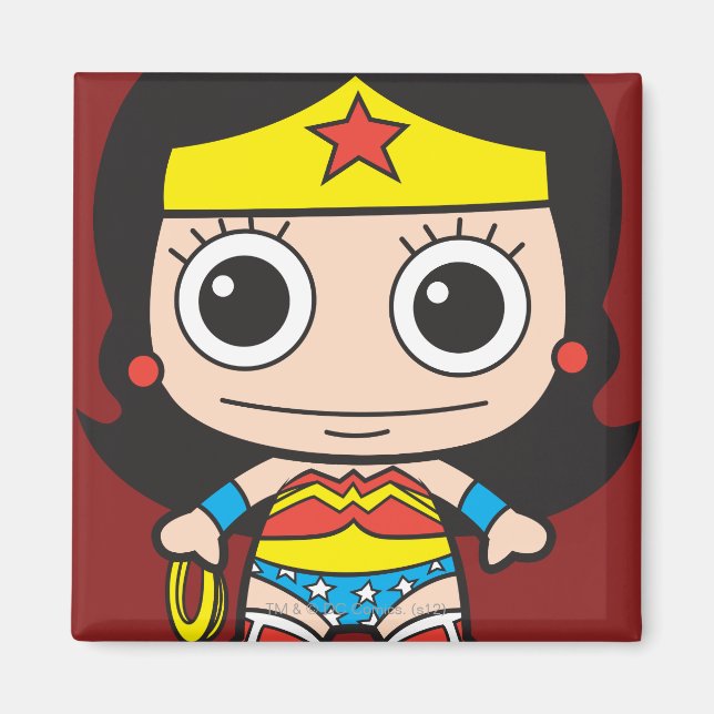 Mini Wonder Woman Magnet (Vorne)
