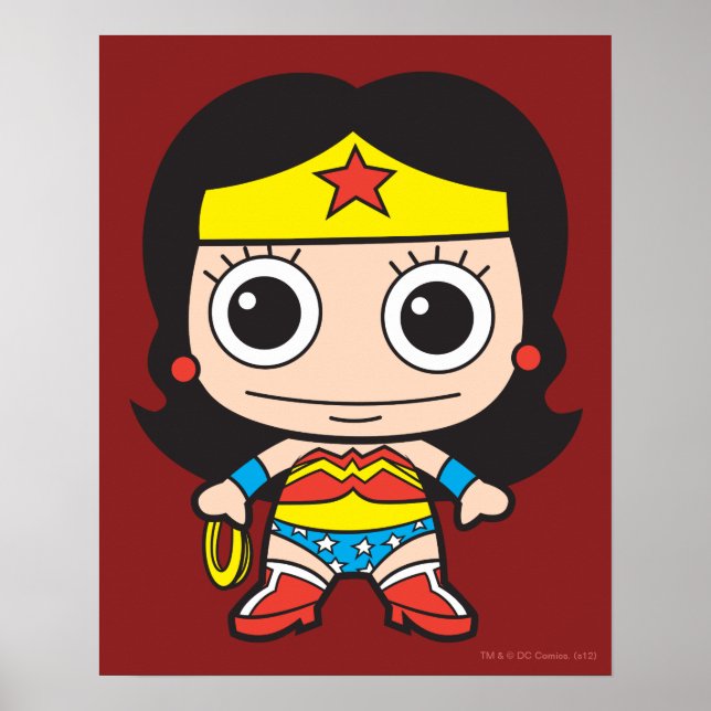 Mini Wonder Woman Poster (Vorne)
