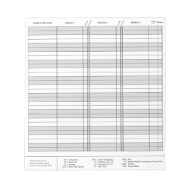 Mini-Wrestling-Score-Pad Notizblock
