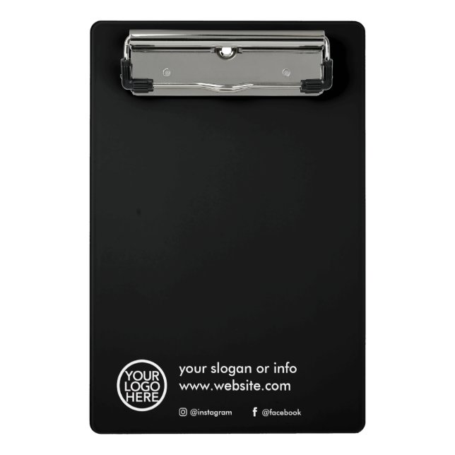 Mini-Zwischenablage für Werbeaktionen Mini Klemmbrett (Vorderseite)