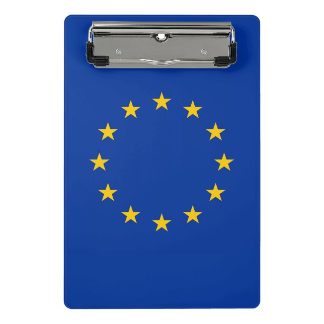 Mini-Zwischenablage mit der Flagge europäischer Ge Mini Klemmbrett (Vorderseite)