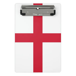 Mini-Zwischenablage mit Flagge in England, Vereini Mini Klemmbrett