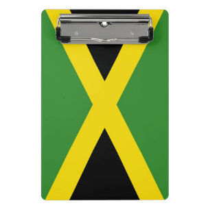 Mini-Zwischenablage mit Flagge Jamaikas Mini Klemmbrett