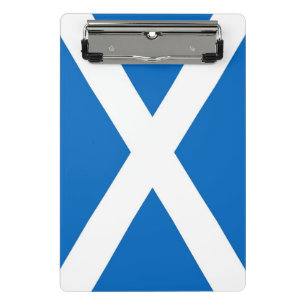 Mini-Zwischenablage mit Flagge Schottlands, Verein Mini Klemmbrett