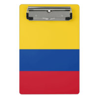 Mini-Zwischenablage mit kolumbianischer Flagge