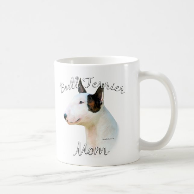 Miniatur-Bull-Terrier-Mama 2 Kaffeetasse (Rechts)