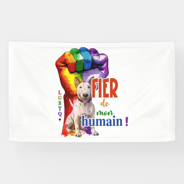 Miniatur Bullterhund Banner (Horizontal)
