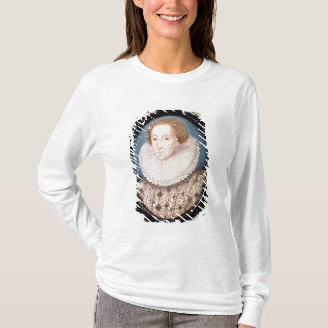 Miniatur der Königin Elizabeth I T-Shirt (Vorderseite)