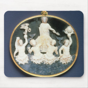 Miniatur, die den Marinesieg von gedenkt Mousepad