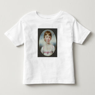 Miniatur eines jungen Mädchens Kleinkind T-shirt