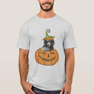 Miniatur Halloween Poodle T-Shirt