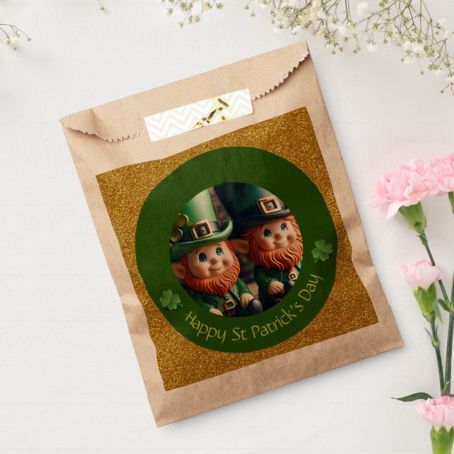 Miniatur Leprechaun St Patrick's Day FB Geschenktütchen (Versiegelt)