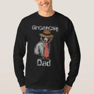 Miniatur Poodle Vater T-Shirt
