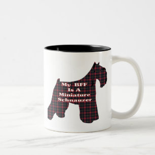 Miniatur Schnauzer BESTE FREUNDIN Tasse