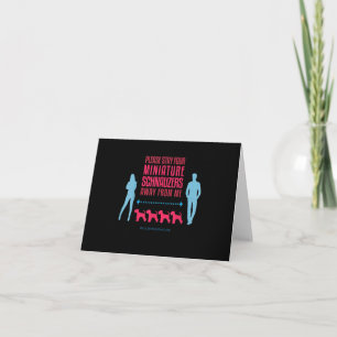 Miniatur-Schnauzer-Sozialer DistanzführerT-Shirt