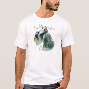 Miniatur Schnauzer Vater 2 T-Shirt
