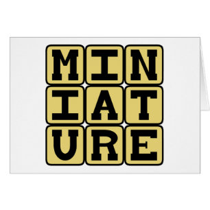 Miniatur, Tiny Collectible