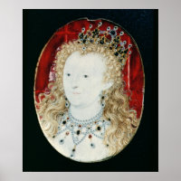 Miniatur von Königin Elizabeth I