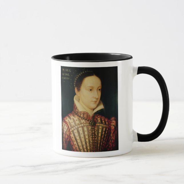 Miniatur von Mary-Königin der Schotten, c.1560 Tasse (Rechts)