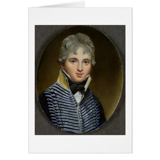 Miniatur von William Howe de Lancey (d.1815), Mais (Vorne)