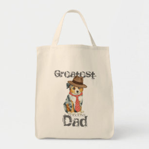 Miniaturamerikanischer Schäferhund-Vater Tragetasche