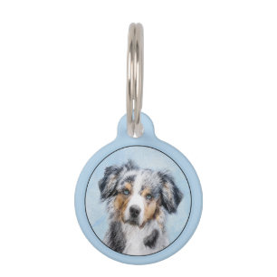 Miniaturbild Amerikanischer Hirtenmaler - Hundekun Haustiermarke