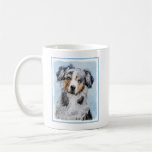 Miniaturbild Amerikanischer Hirtenmaler - Hundekun Kaffeetasse