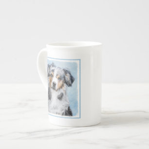 Miniaturbild Amerikanischer Hirtenmaler - Hundekun Prozellantasse