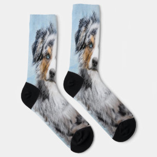Miniaturbild Amerikanischer Hirtenmaler - Hundekun Socken