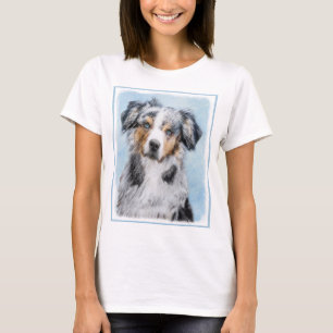 Miniaturbild Amerikanischer Hirtenmaler - Hundekun T-Shirt