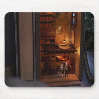 Miniaturbuch Diorama - Feinde für Liebhaber Mousepad