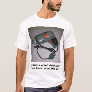 Miniature antique PowerMite Drill T-Shirt