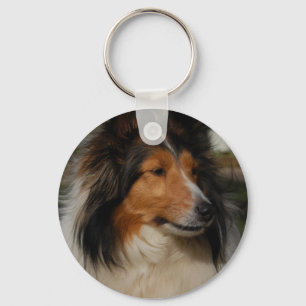 Miniature Collie Schlüsselanhänger