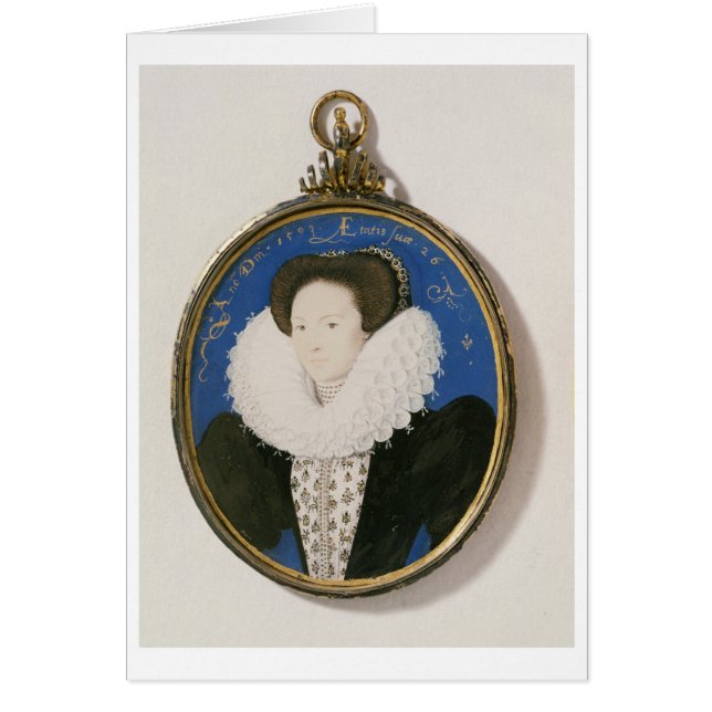 Miniature d'Arabella Stuart, Duchesse de Lennox, 1 (Devant)