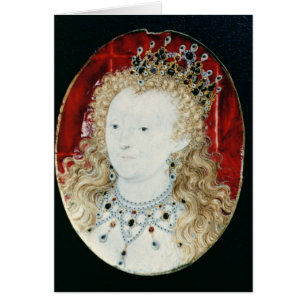 Miniature de la Reine Elizabeth I