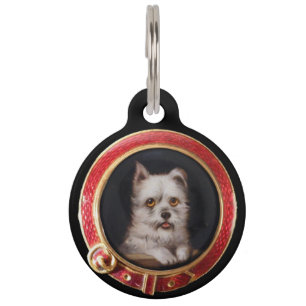 MINIATURE DOG PORTRAITS West Highland Terrier Tiernamensmarke